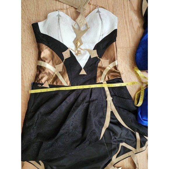 Layla Genshin Impact HIGH QUALITY Cosplay Costume Halloween Suit with Shoes - Picture 4 of 10